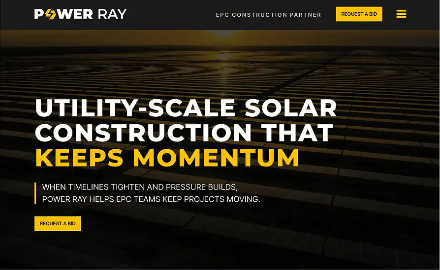 Power Ray homepage